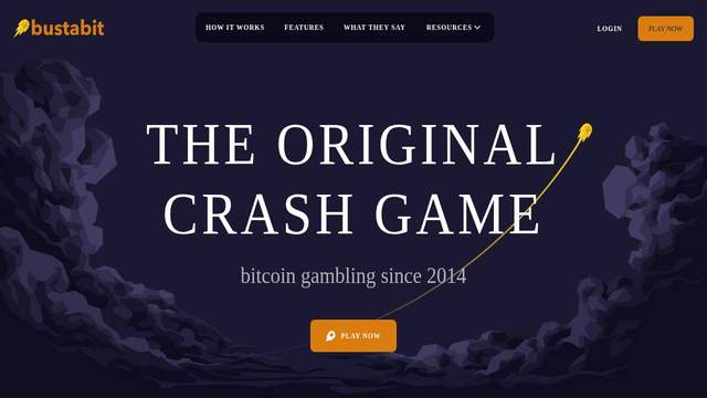 Bustabit casino screenshot